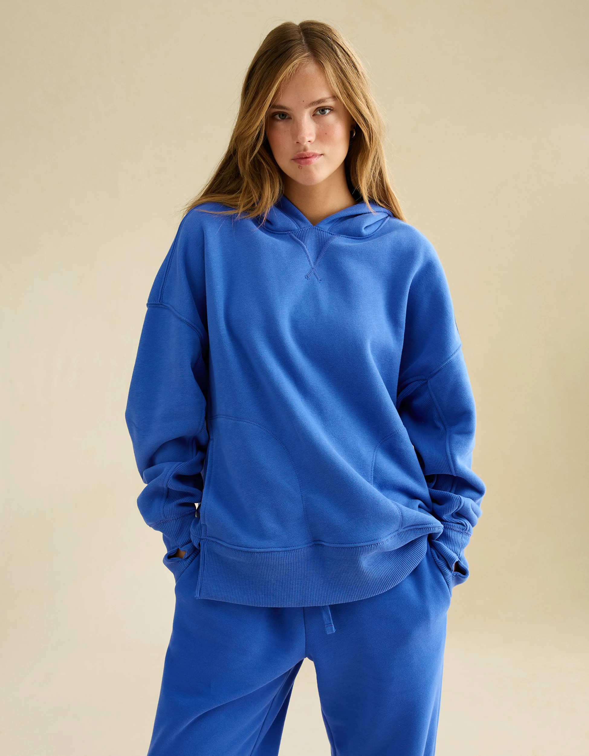 AE Everyday Luxe Oversized Hoodie | American Eagle Outfitters (US & CA)
