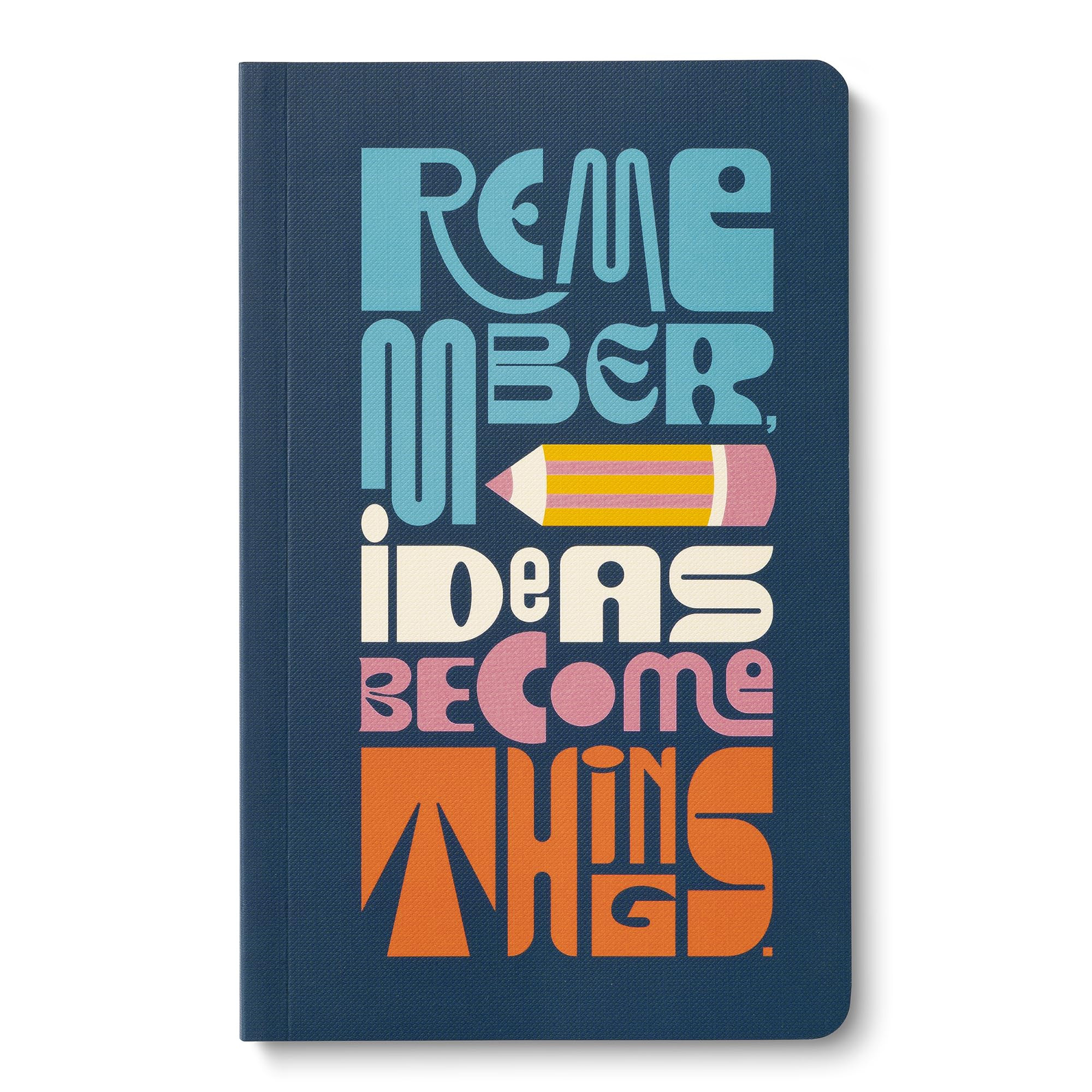 Compendium Softcover Journal – Remember, Ideas Become Things. – A Write Now Journal with 128 ... | Amazon (US)