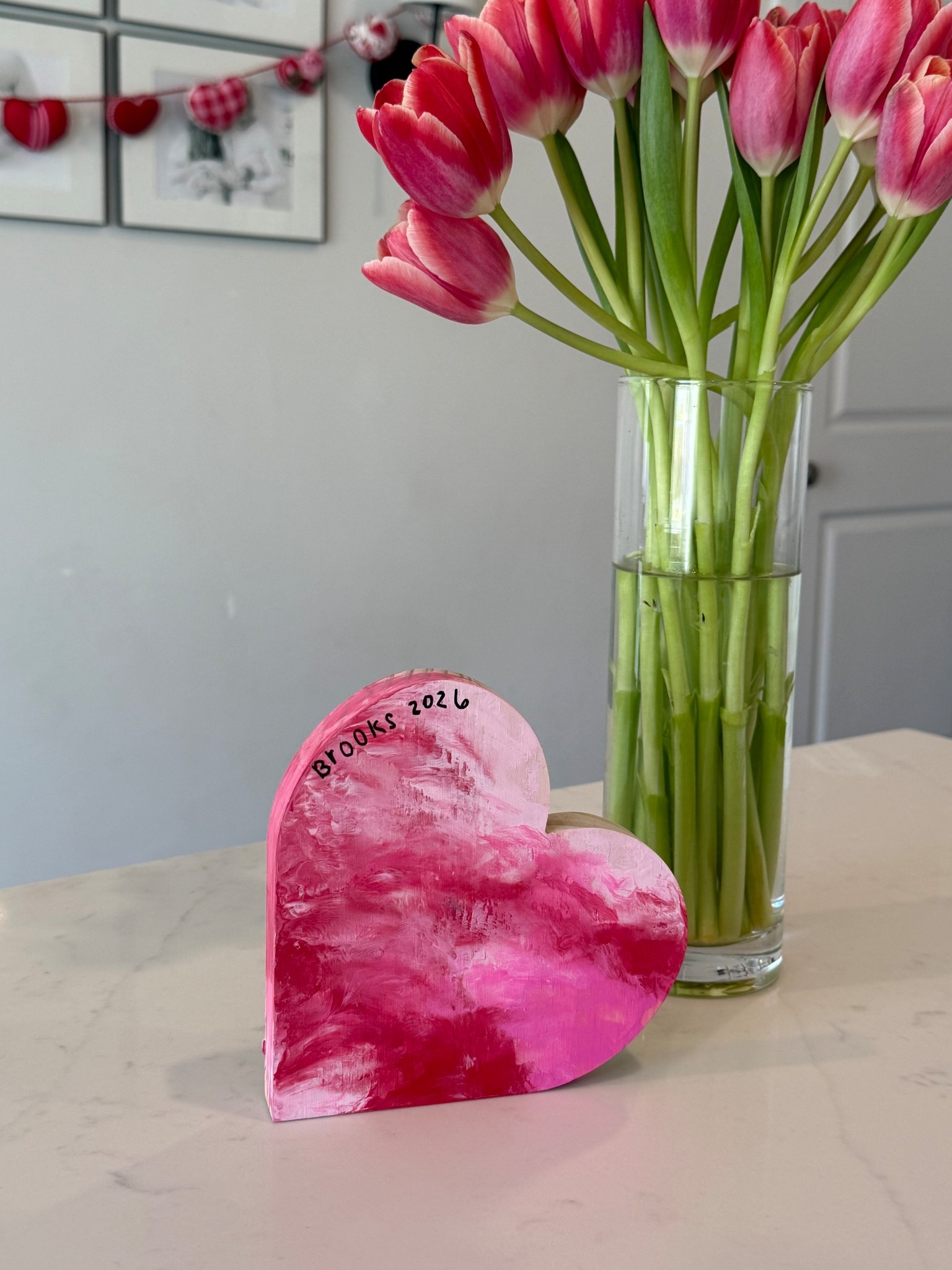 Grab this wooden heart for an easy activity / craft  with your little one! 

#LTKmomlife #LTKBaby #LTKKids