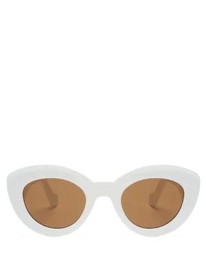 Anagram-logo cat-eye acetate sunglasses | Matches (international)