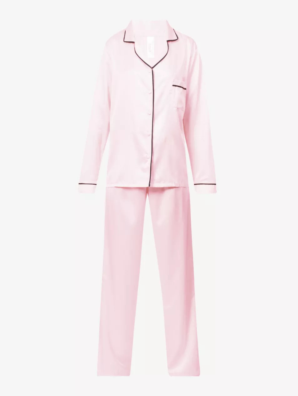 Abigail satin pyjama set | Selfridges