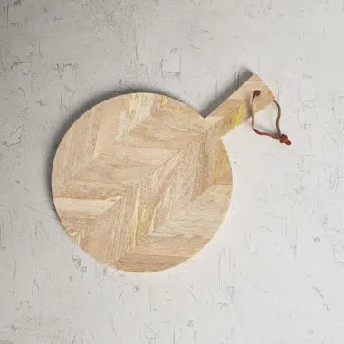 Sherman Round Wood Cheese Board | Wayfair North America