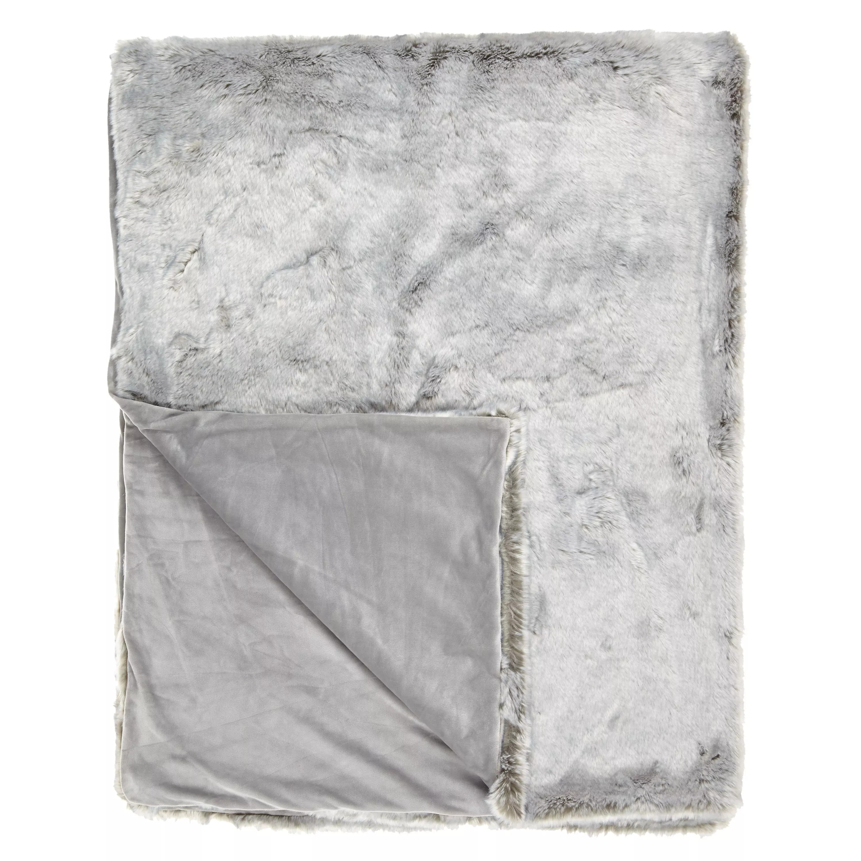 John Lewis Faux Fur Throw | John Lewis (UK)