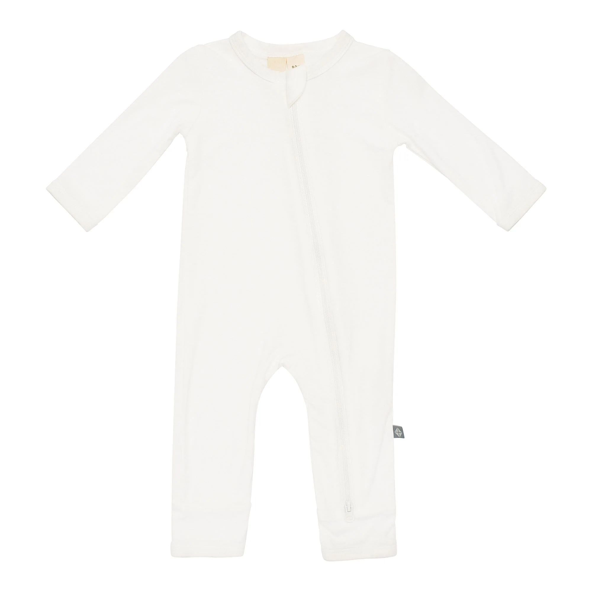 Zippered Romper in Cloud | Kyte BABY