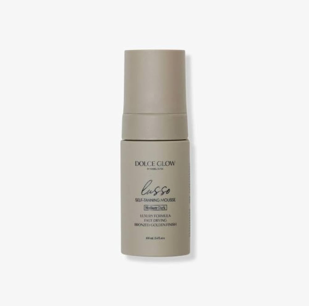 DOLCE GLOW LUSSO Self-Tanning Mousse Travel Size & Complimentary Sheet Masque | Amazon (US)