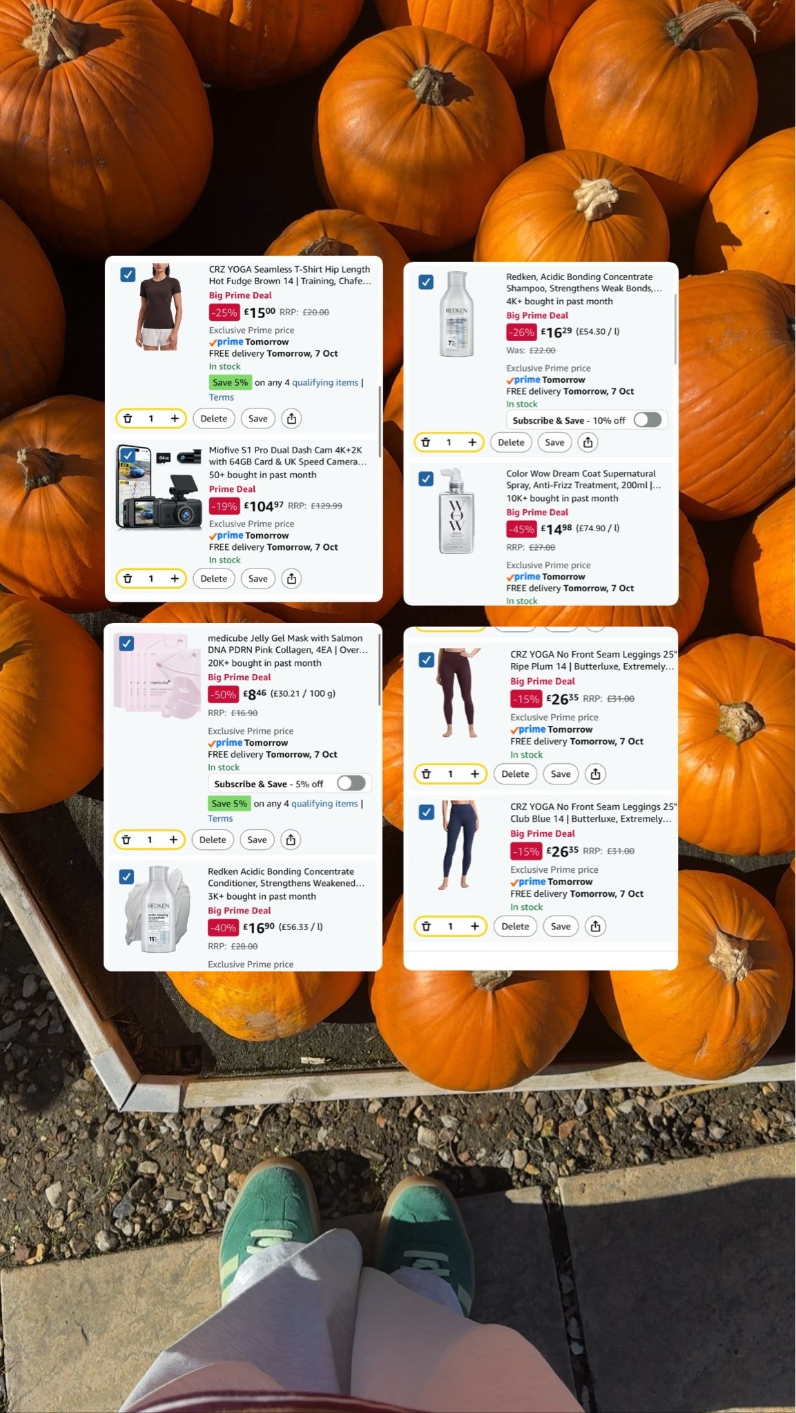Amazon Prime Deals in my basket!
