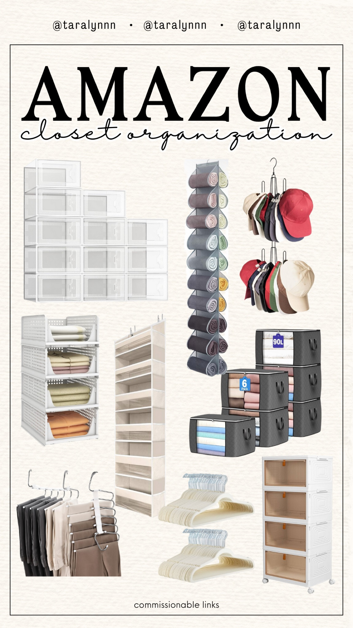Amazon Closet Organization Finds! 

#home #organization #closet #storage #clothingstorage #clothingorganization #hangers #storagebins #closethanger #amazonbestsellers 

#LTKFindsUnder50 #LTKHome #LTKFamily