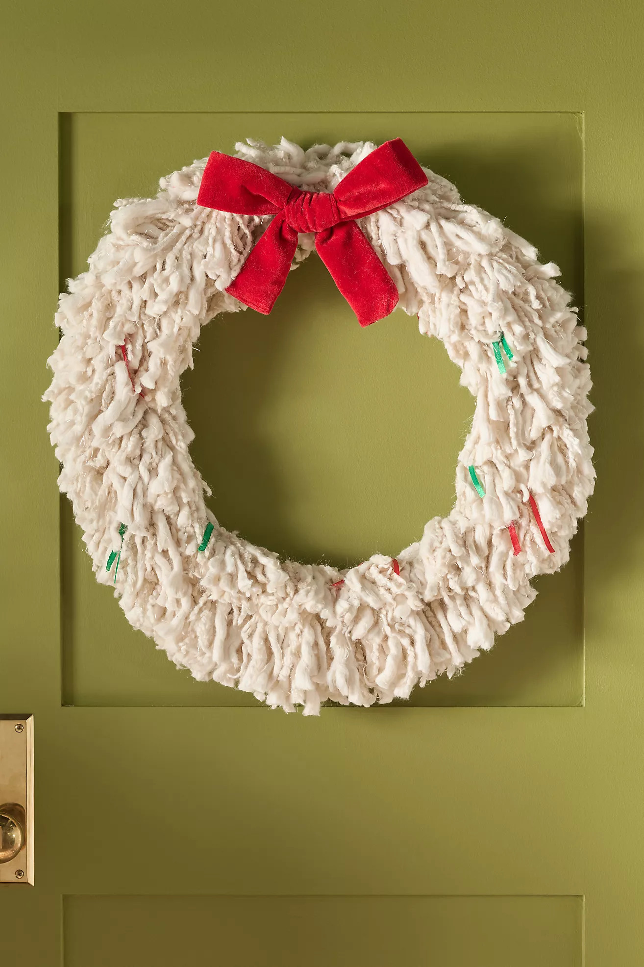 Wool Wreath | Anthropologie (US)