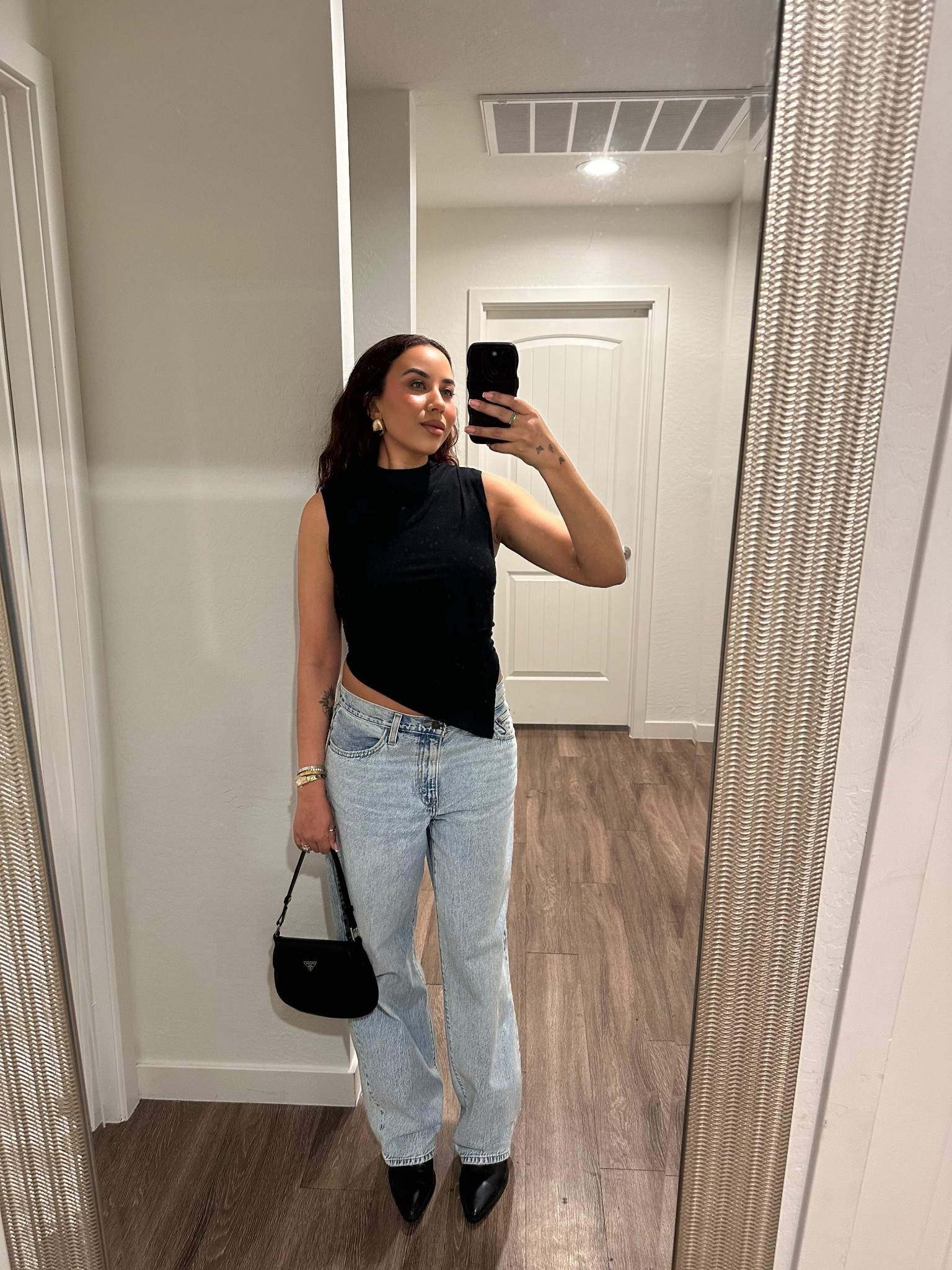 Easy going out outfit for date night or drinks 

#LTKootd #LTKBeauty #LTKgrwm