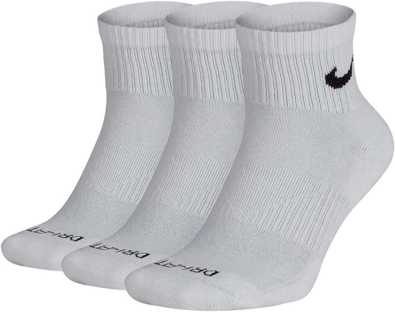 Nike Everyday Plus Cushioned Training Ankle Socks (3 Pair) | Amazon (US)