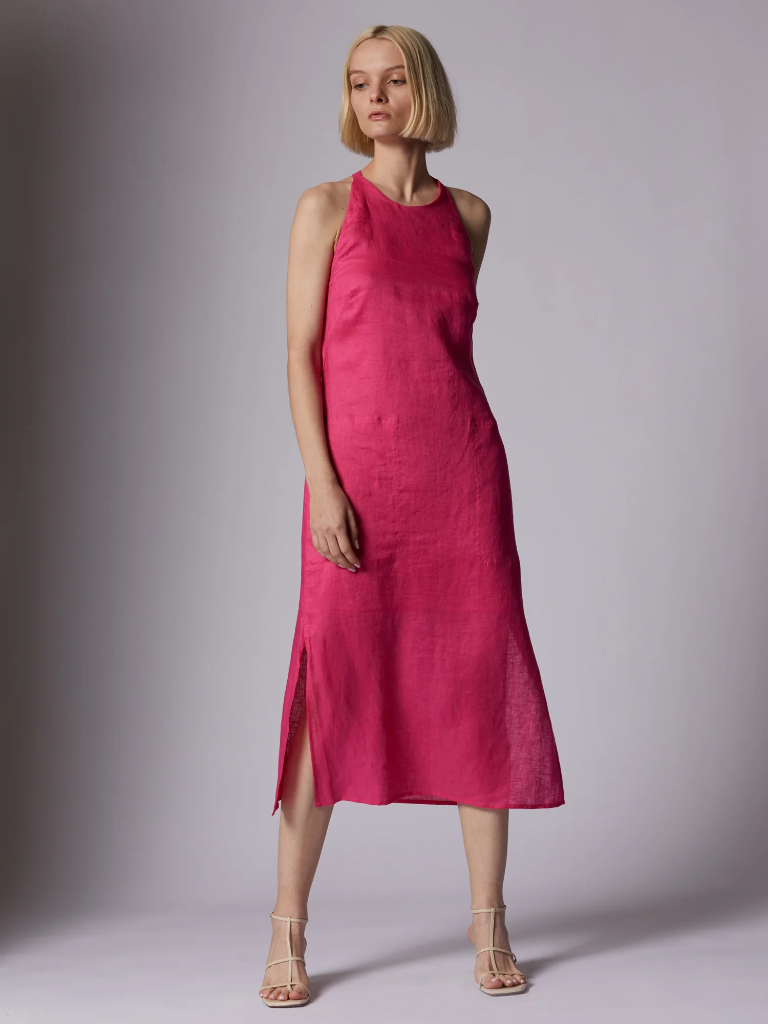 bellamy midi linen dress | Equipment