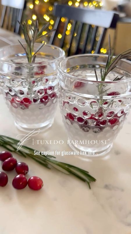 These hobnail glasses are perfect for elevating your holiday cocktails to snow globes. 

#LTKHoliday #LTKfindsunder50 #LTKhome