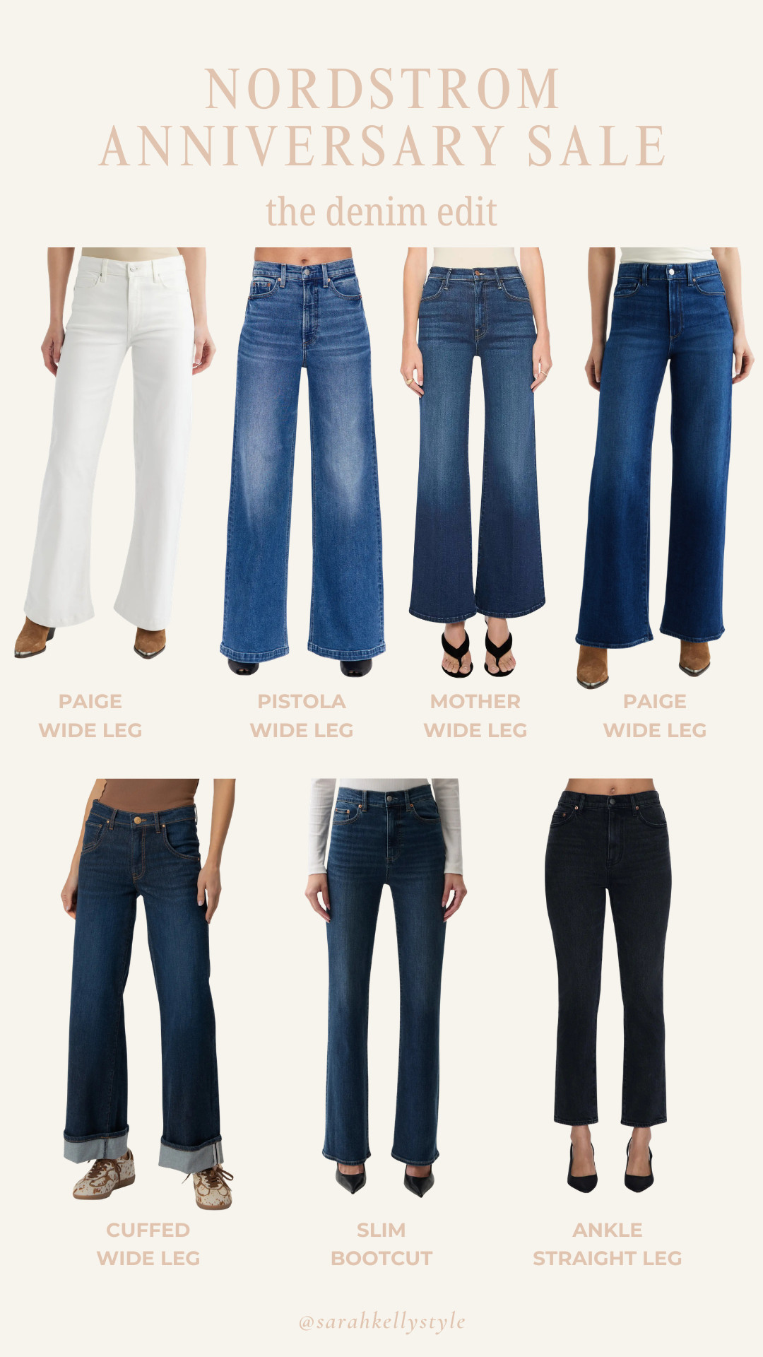 If you're shopping one category first, make it denim. 👖 I've rounded up the jeans I think are actually worth buying—from everyday straight legs to wide-leg,  and relaxed fits. As someone who specializes in denim, these are the pairs I'd recommend over and over. 

 #LTKootd #LTKOver40 #LTKSaleAlert