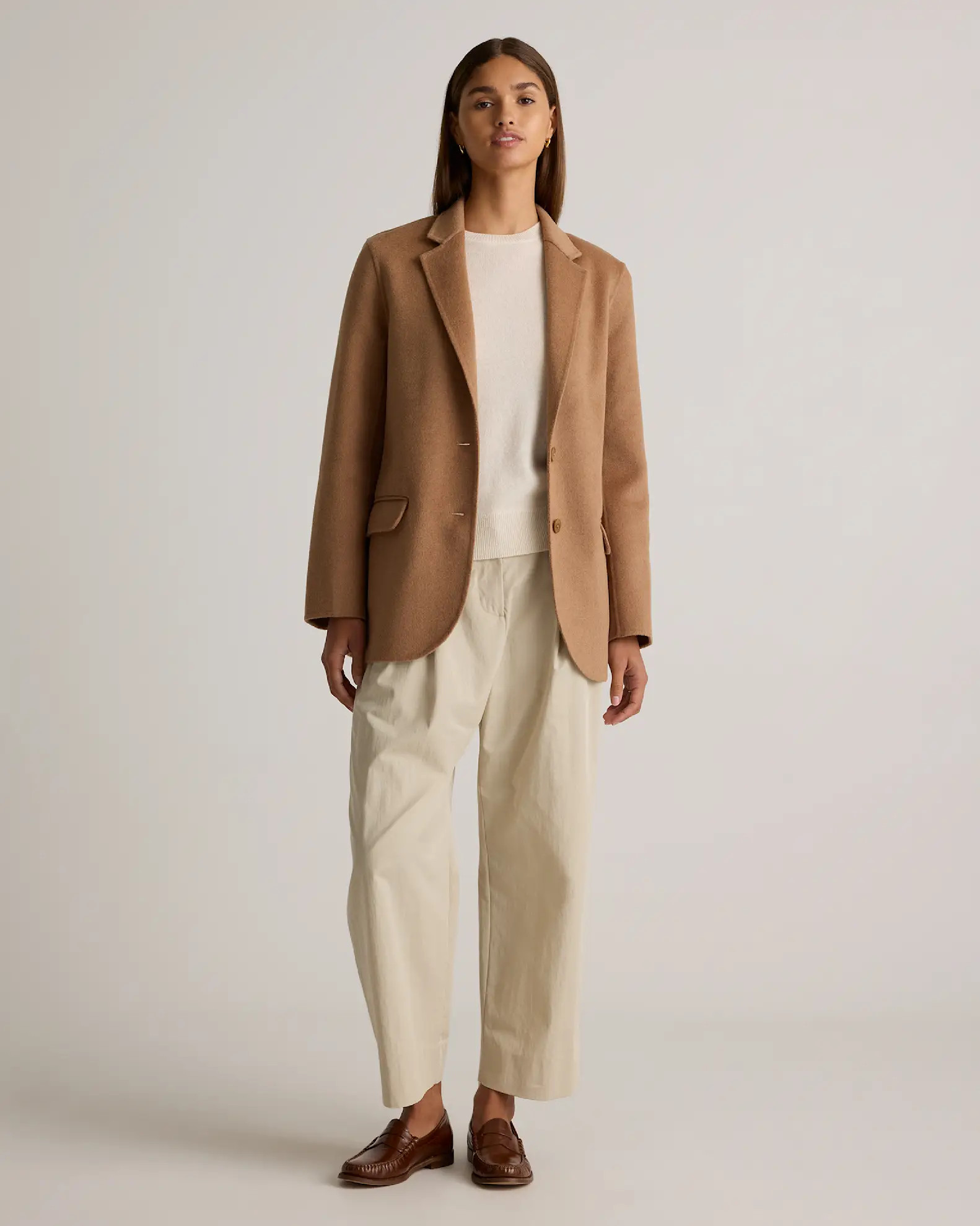 Double-Faced Merino Wool Soft Blazer | Quince