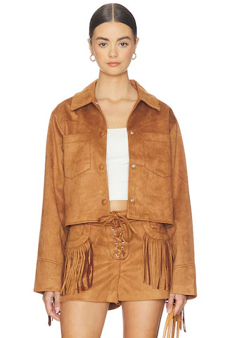 Cheyenne Jacket in Chicory Coffee | Revolve Clothing (Global)