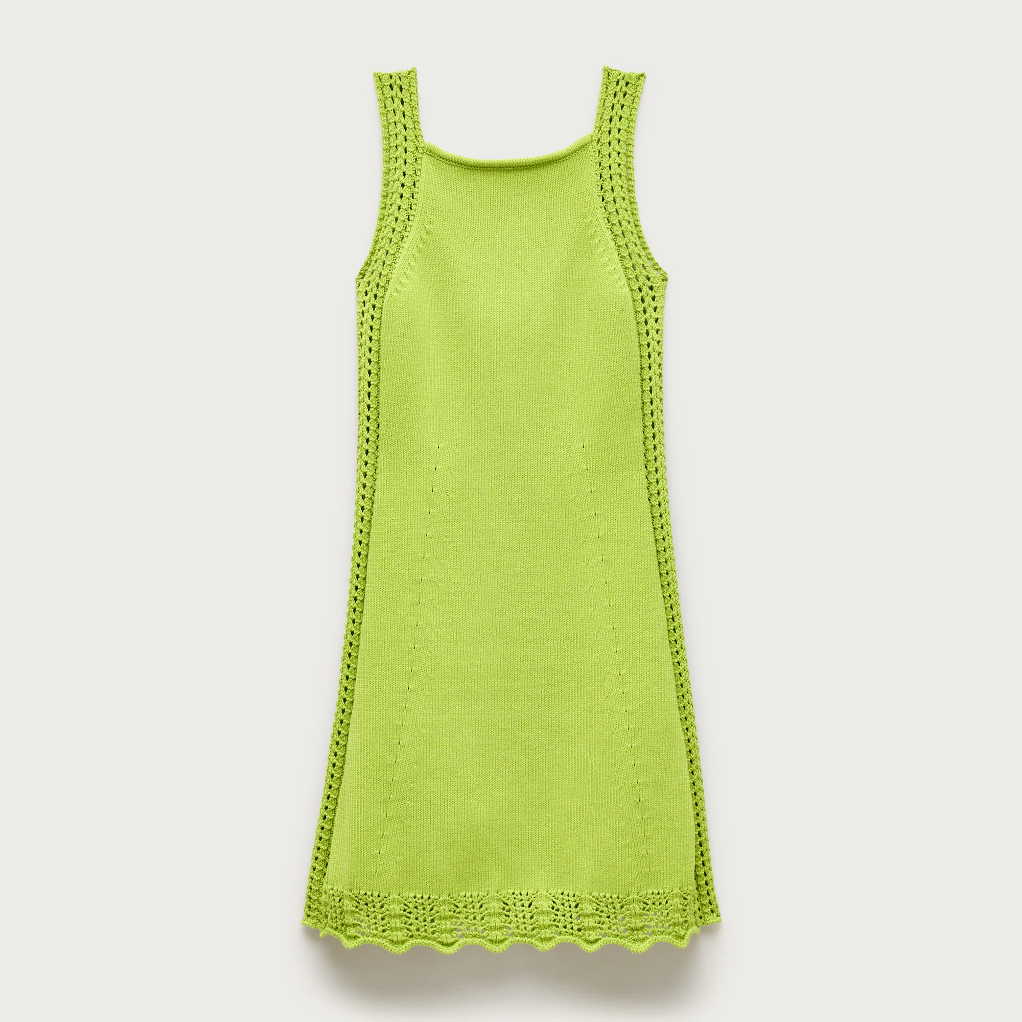 Crochet-trim shift dress | J. Crew US