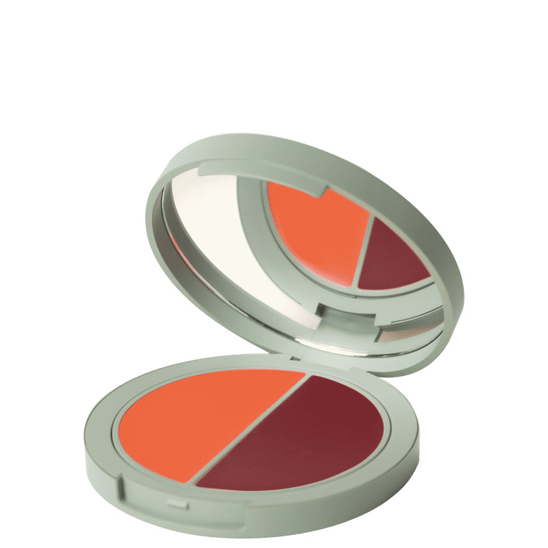 Duo com iluminador e blush. Em parceria com a maquiadora Savana Sá, com textura cremosa e ativos... | Beleza Na Web (BR)