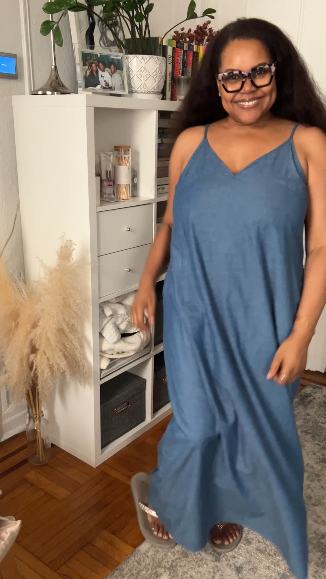 Maxi dress for summer now on sale on Amazon. $19.99! Wearing size XL, 5'7" fits TTS 

Summer dress, denim dress, maxi denim dress with pockets, summer outfits over 40, summer vacation dress, beach vacation outfit  #ltkseasonal #ltkover40

#LTKSaleAlert #LTKMidsize #LTKootd