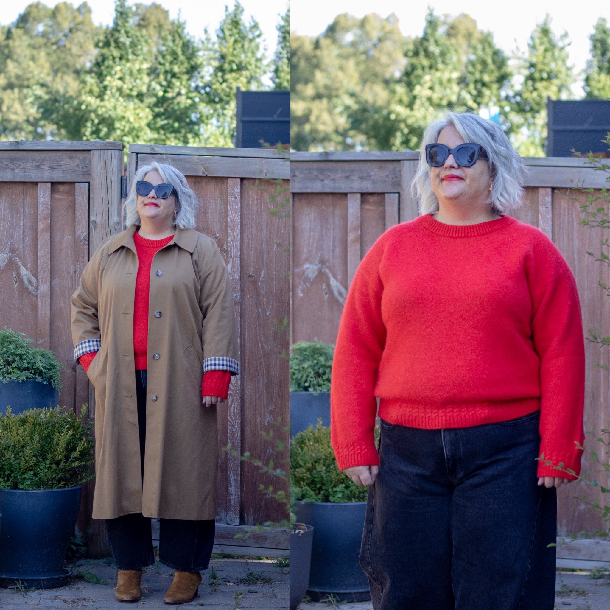 Pulling out my knots and trench coats for crisper mornings and shorter days. 

#LTKmidsize #LTKcurves #LTKcanada