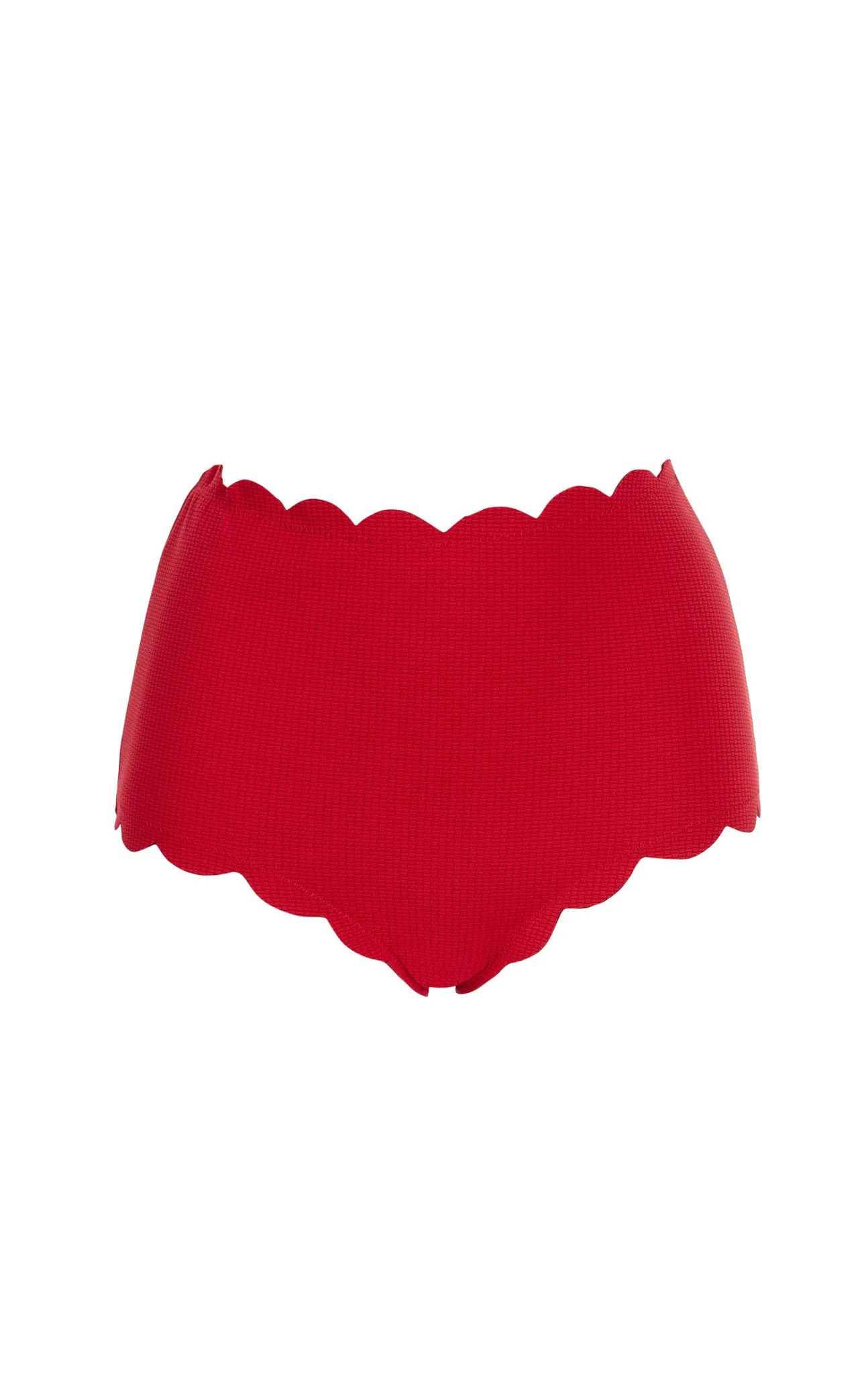 Scalloped Mexico Top in Scooter | Marysia Swim