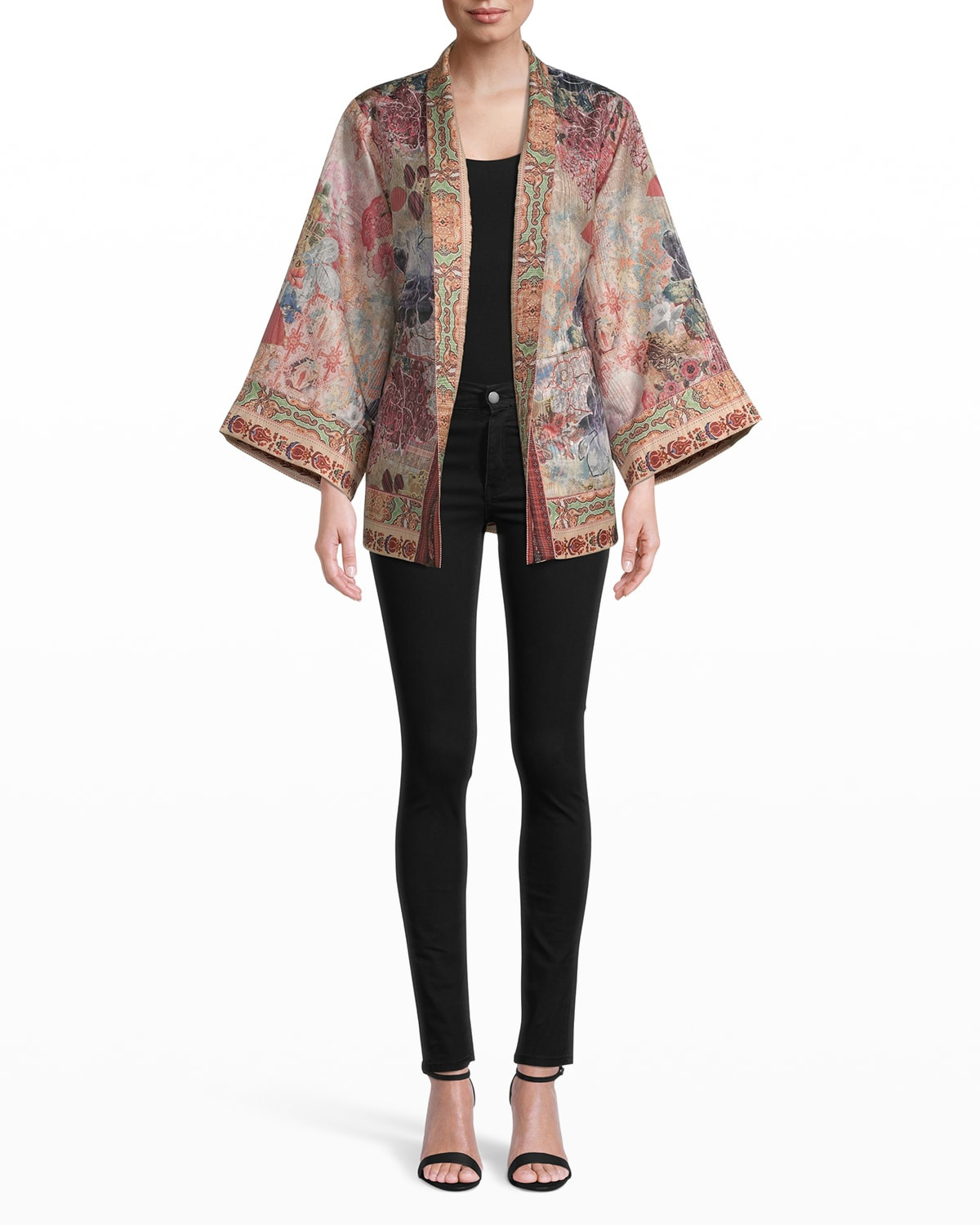 Autumn Printed Kimono | Neiman Marcus