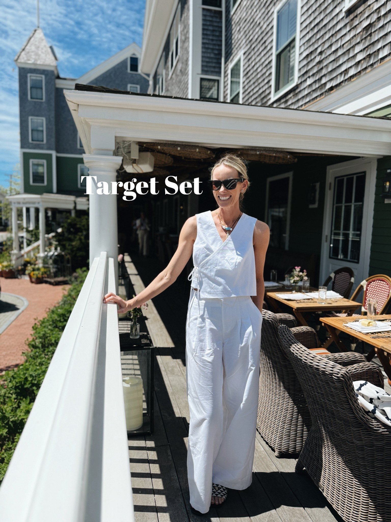 No one could believe this was from Target!! Quality is amazing and fit is 🙌🏻. Size down one! Also available in black. 