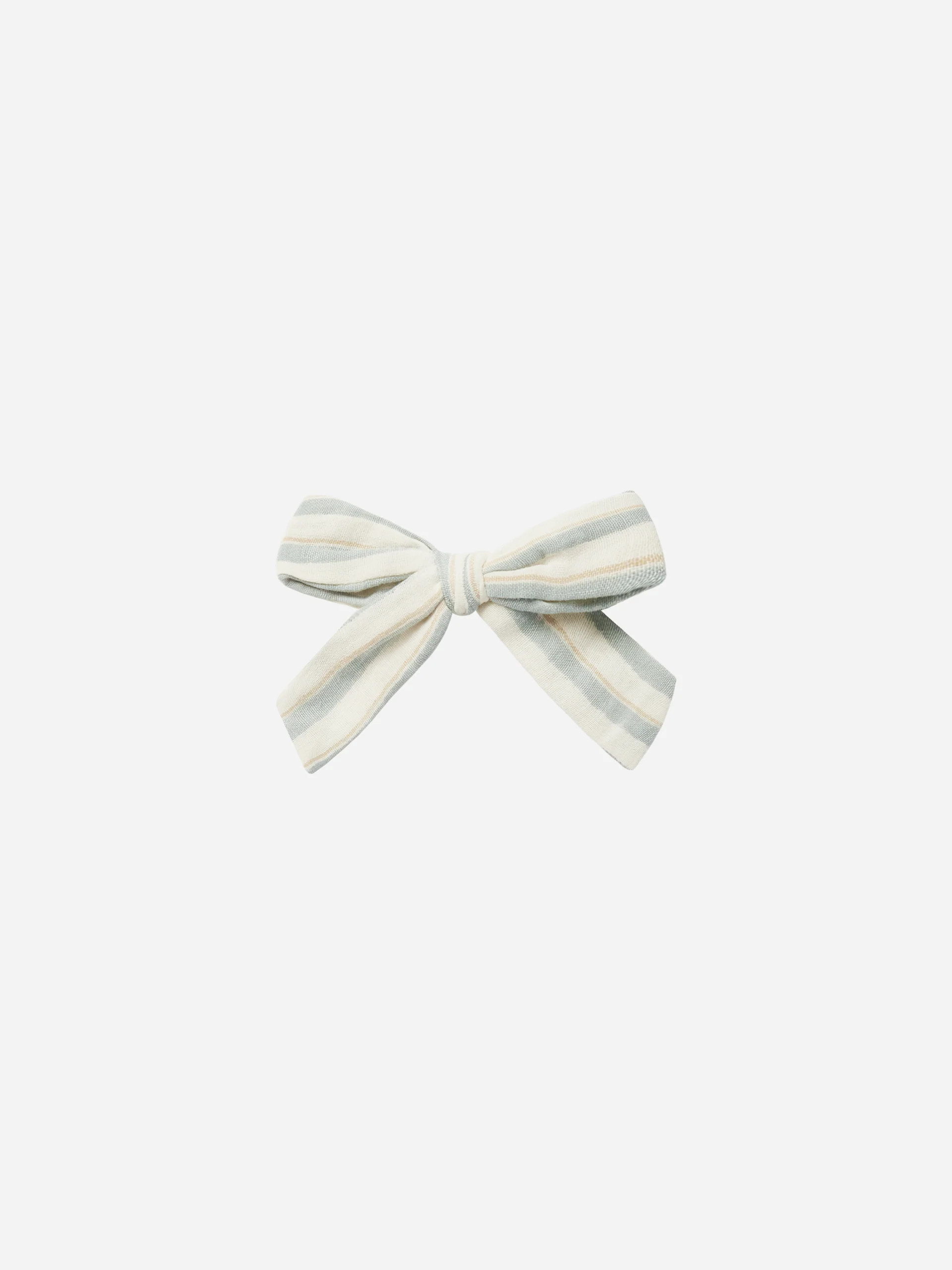 Girl Bow || Ocean Stripe | Rylee + Cru