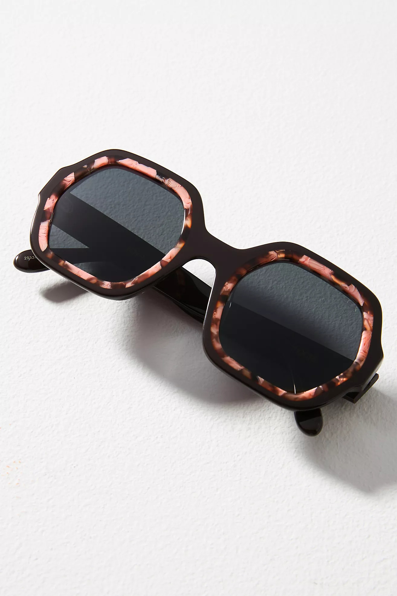 I-SEA Two-Tone Trim Joni Sunglasses | Anthropologie (US)