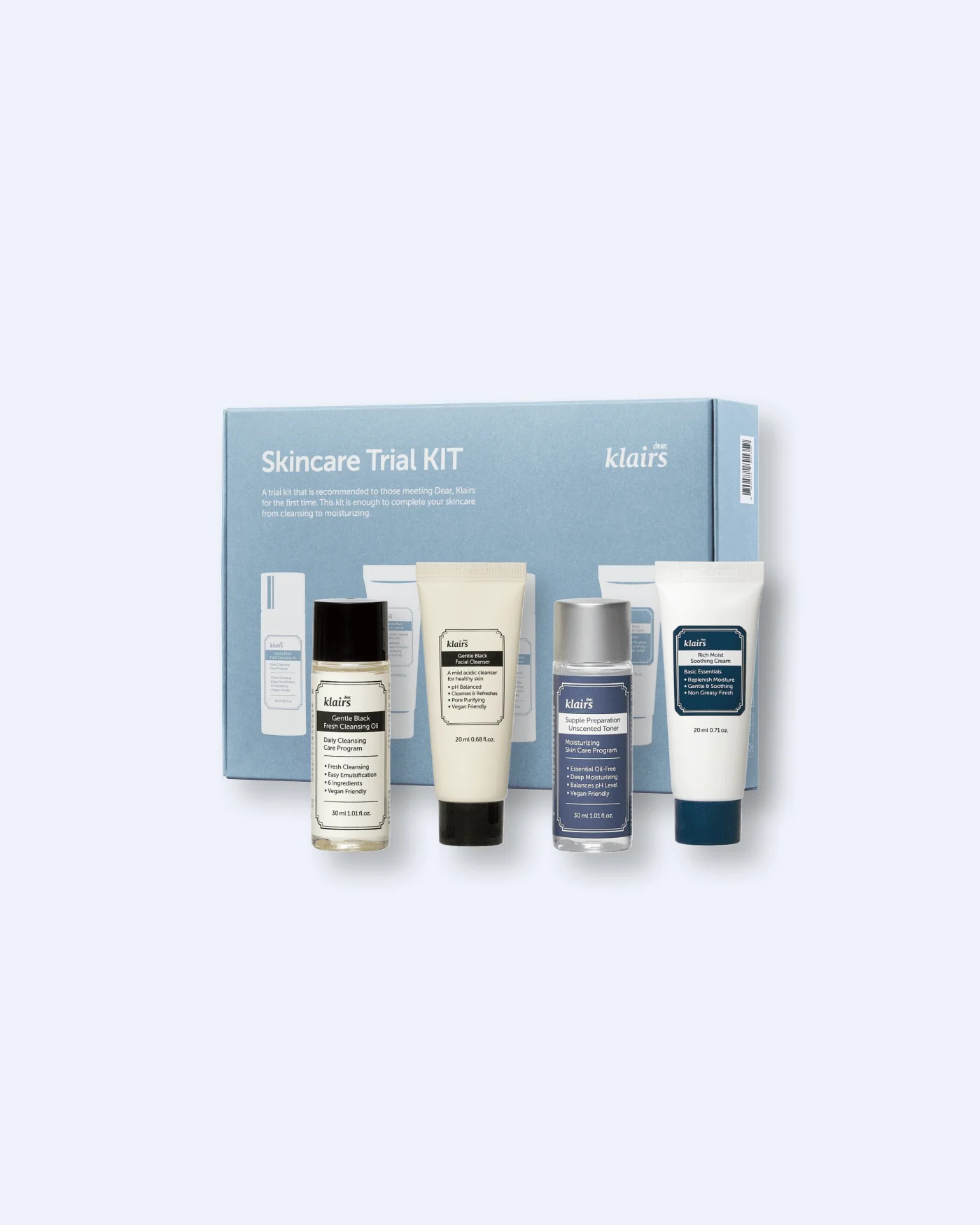 Dear, Klairs Skincare Trial Kit | Soko Glam | Soko Glam
