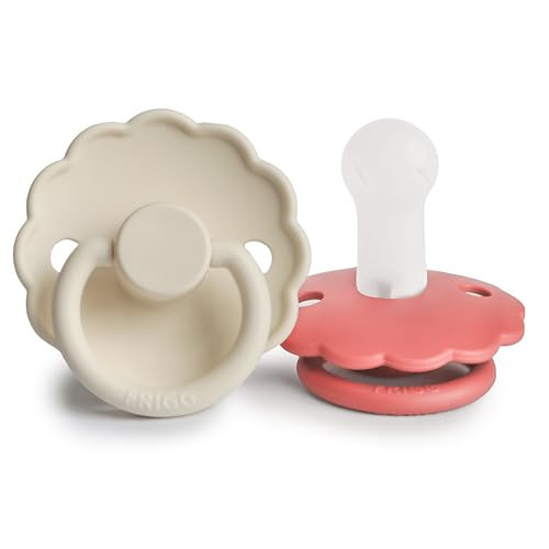 FRIGG Daisy Silicone 2-Pack Cream/Poppy - Size 2 | Amazon (US)