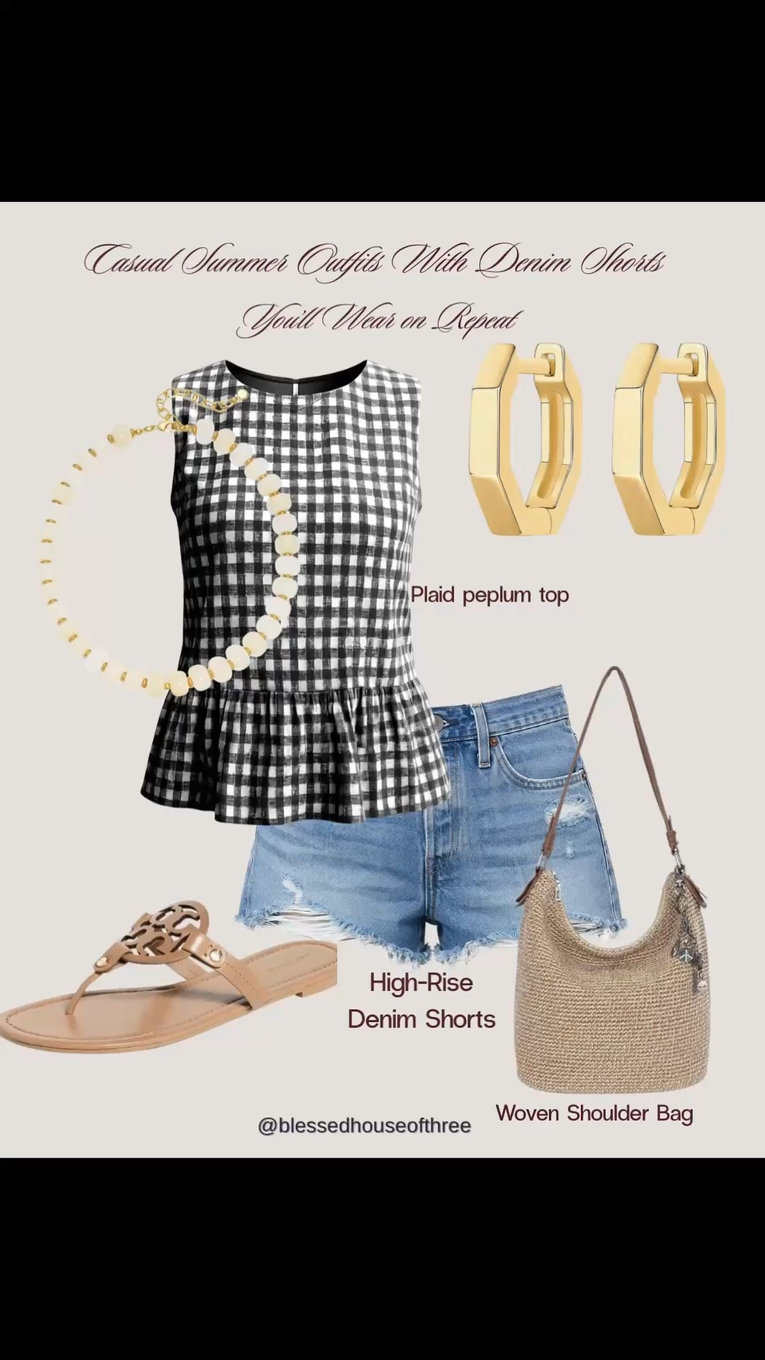 Casual summer outfits with denim shorts are on repeat for a reason—they’re easy, effortless, and always look put together. From a plaid peplum top to classic striped knits, these are the kind of everyday summer outfit ideas you’ll reach for all season long.

Follow me and tap the bell 🔔 to subscribe on LTK for daily outfit ideas, Amazon finds, and simple everyday style 🤍

#LTKootd #LTKSeasonal #LTKSaleAlert