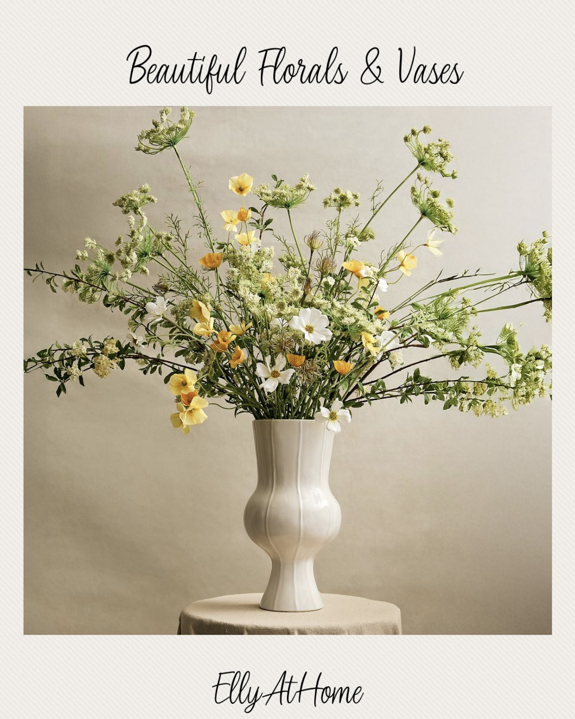 Beautiful spring to summer florals and vase collection! Choose from a variety of styles, colors, stems. West Elm  

#LTKHome #LTKdayinmylife