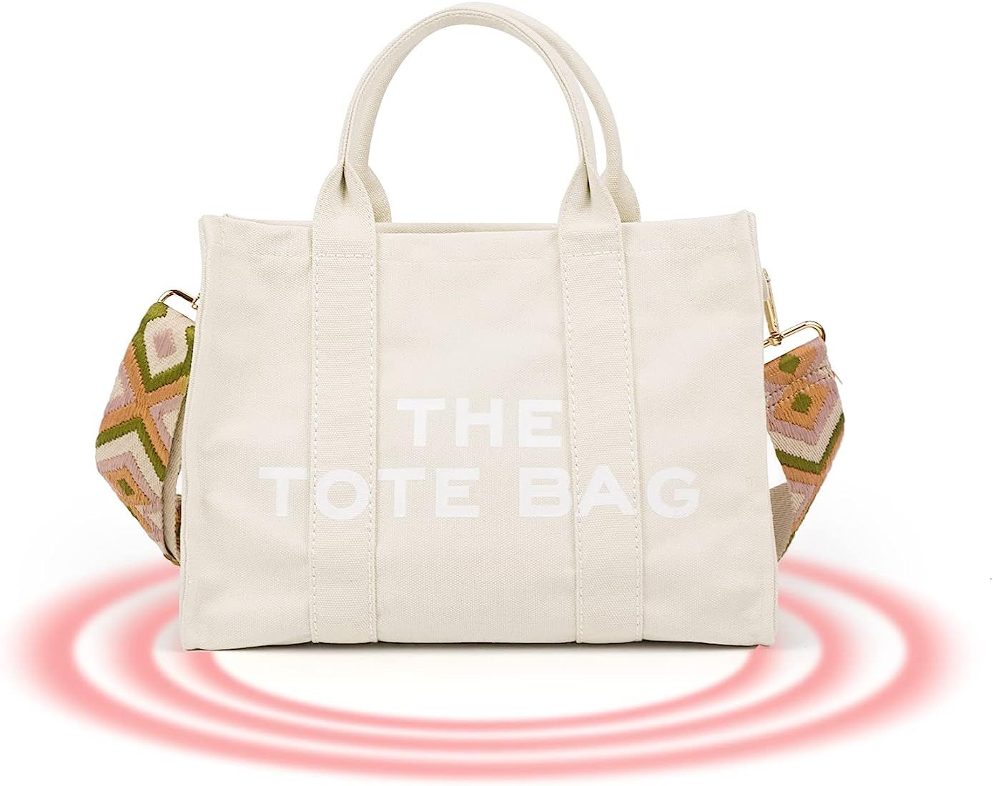IBEE Canvas Tote Bag,Tote Bag for Women,The Women Tote Bag | Amazon (US)