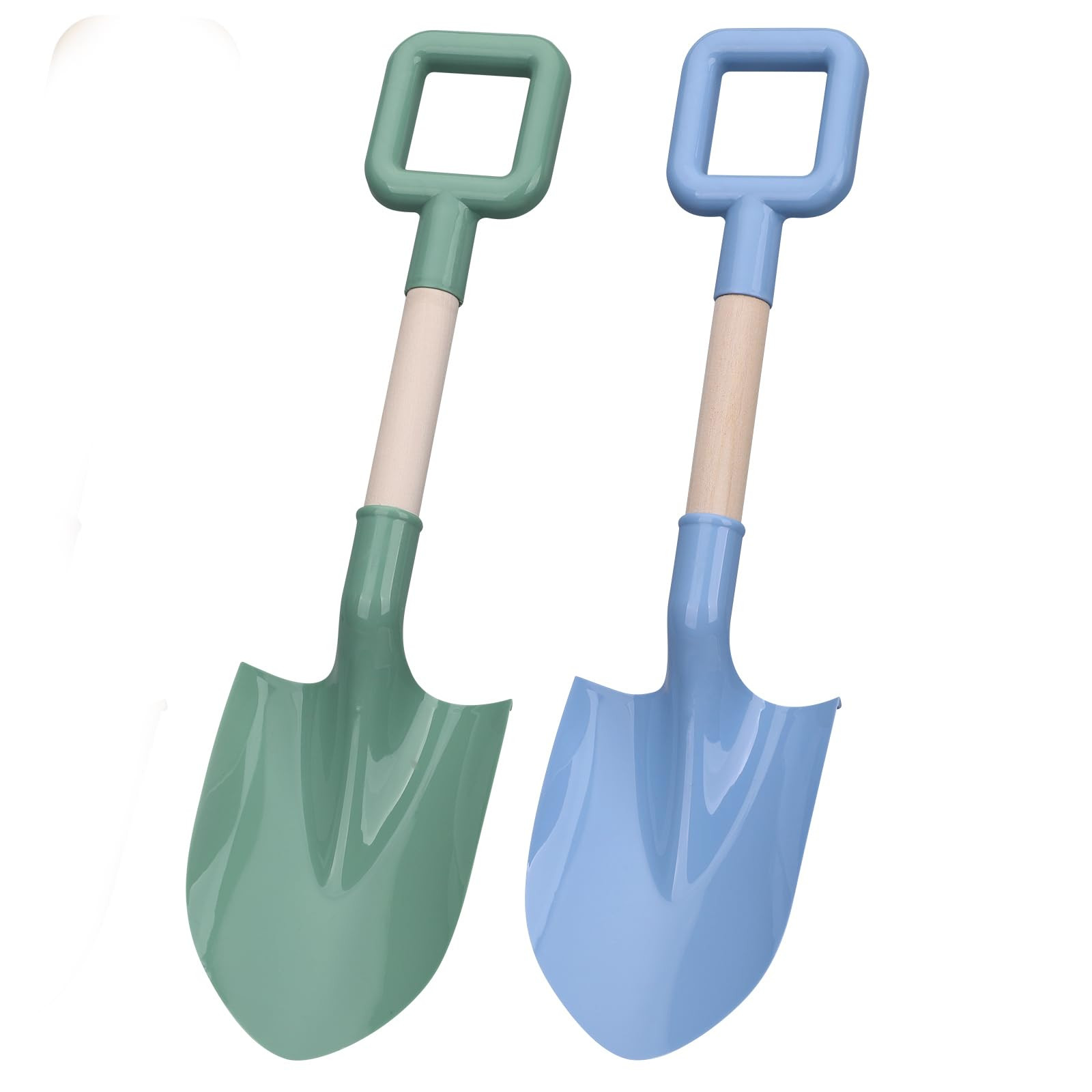 Beach Toys Shovels for Kids Adults, 16" Long Kids Beach Sand Spades Scoop for Gardening Tools Kit... | Amazon (US)