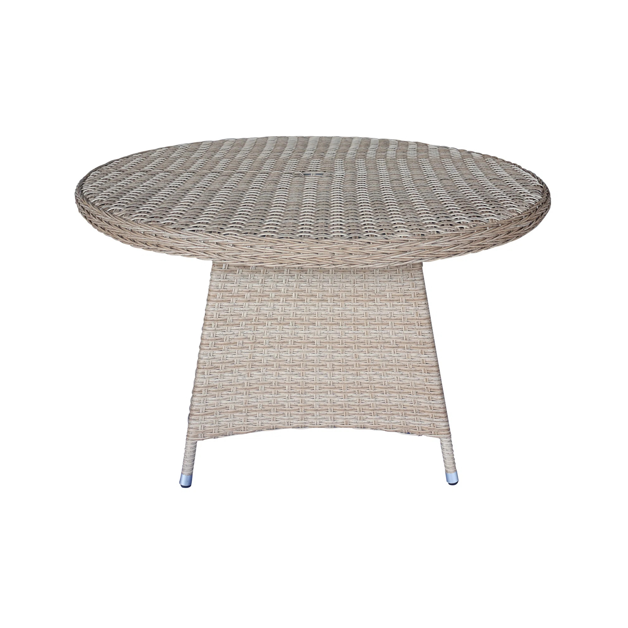 Round Resin Wicker Dining Table | Wayfair North America