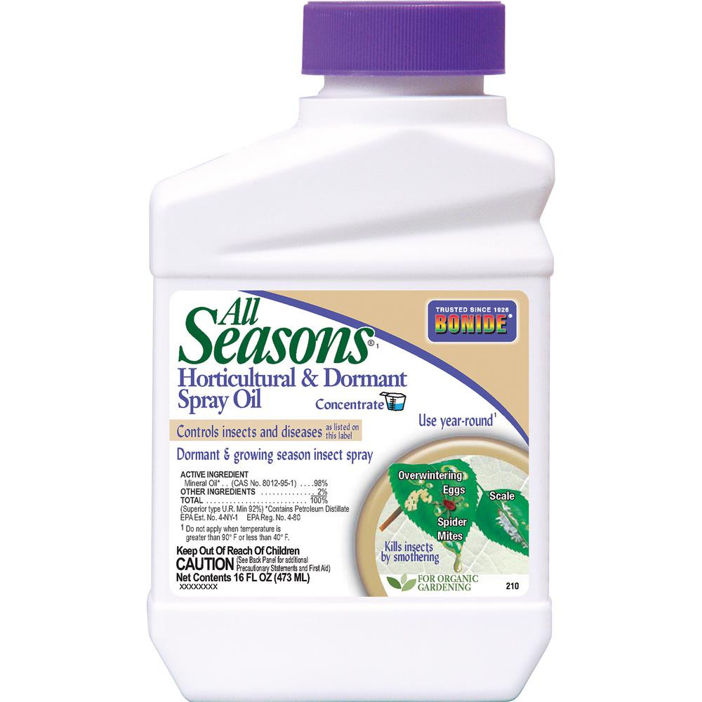 16 oz. All Seasons Horticultural Oil Concentrate | The Home Depot