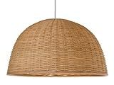 KOUBOO 1050031 Wicker Dome Shaped Pendant Lamp, Natural - Ceiling Pendant Fixtures - Amazon.com | Amazon (US)