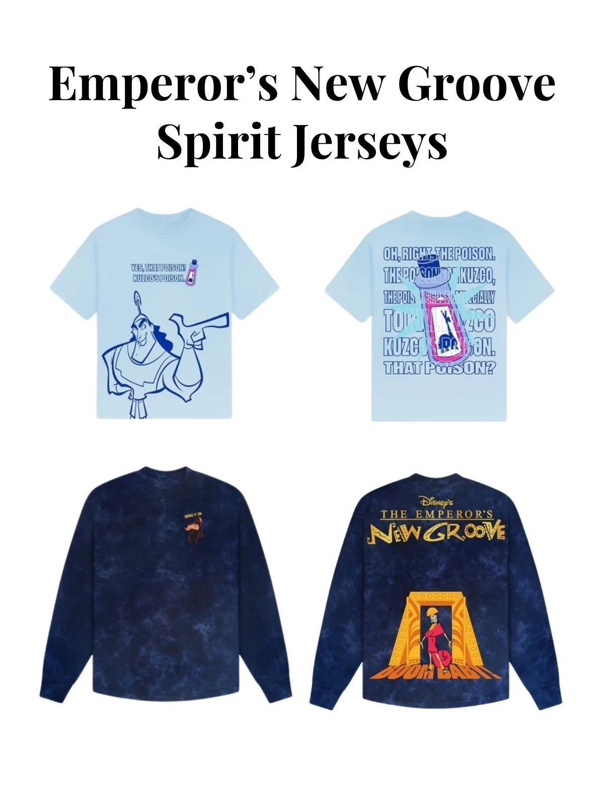 Spirit Jersey dropped new Emperor’s New Groove pieces! 

#LTKTravel #LTKootd #LTKmomlife