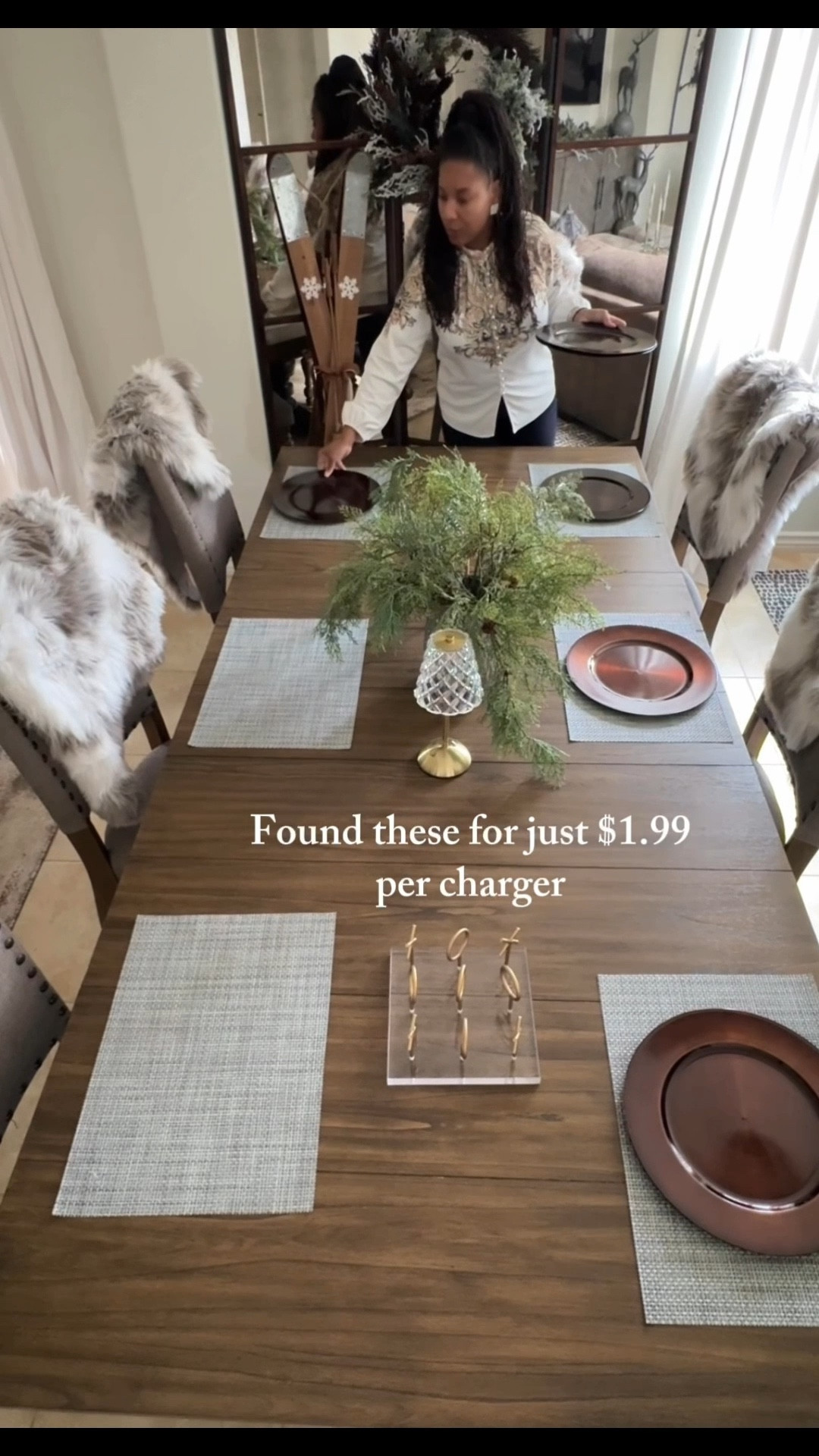 Found these chargers for  for the place setting at only $1.99 each!





#LTKSaleAlert #LTKHome