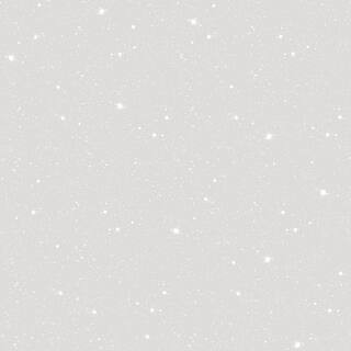 Tiny Tots 2 Greige Glitter Kids Starry Outer Space Sidewall Design Non-Pasted Non-Woven Paper Wal... | The Home Depot