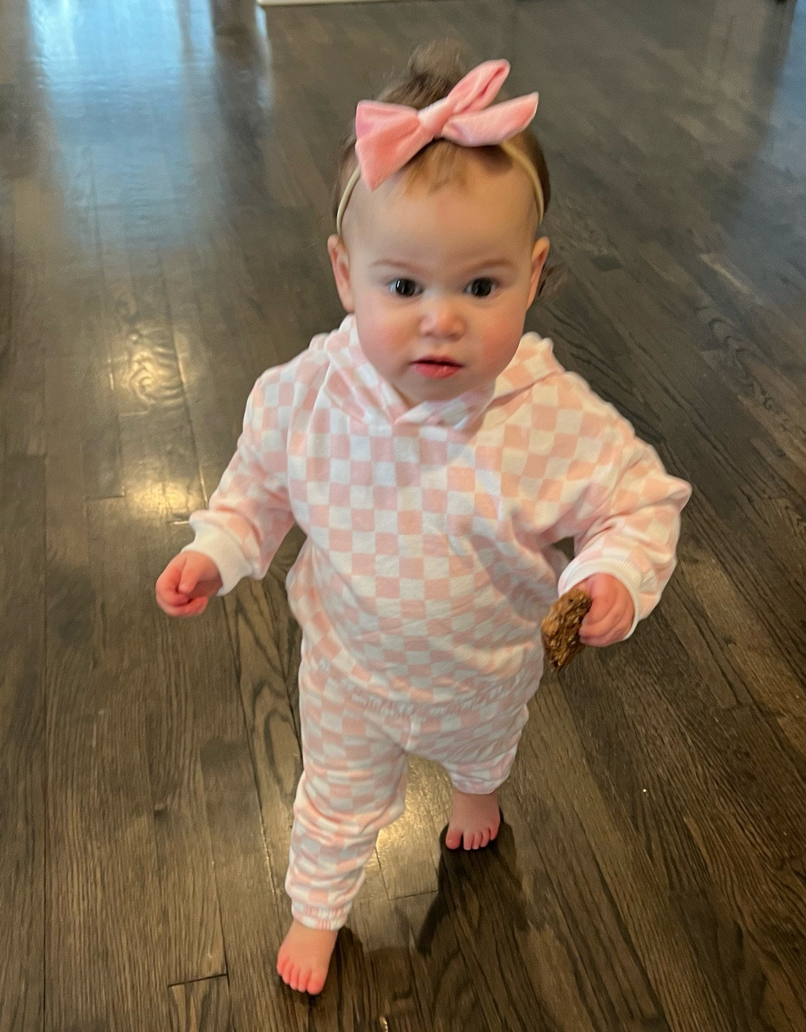 The cutest pink check sweatshirt sweatpants set! From Target!!! 

#LTKbump #LTKkids #LTKbaby