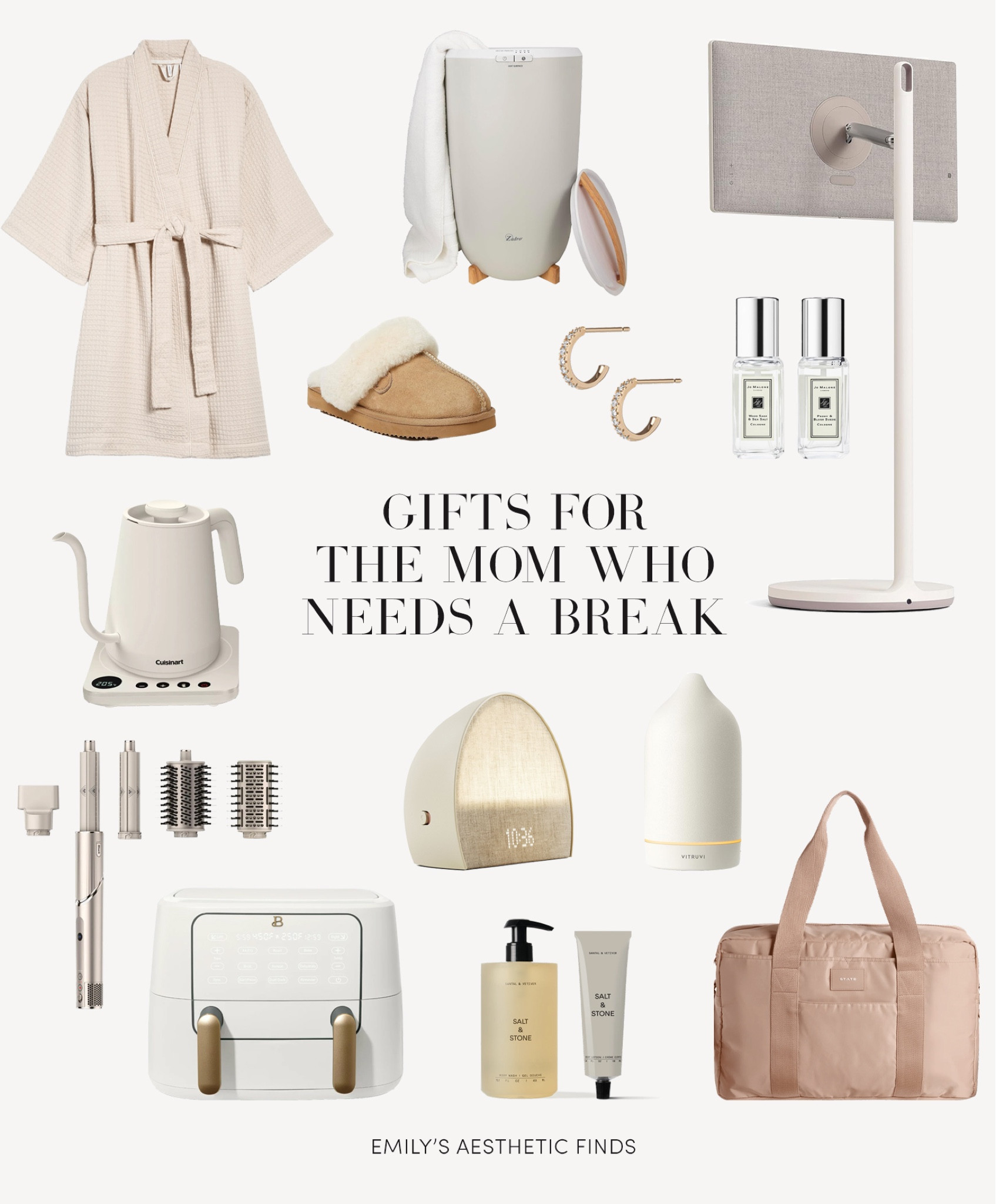 Self care and relaxation gifts for the moms who need a break #mothersday #giftguide #giftideasformom

#LTKGiftGuide #LTKfamily