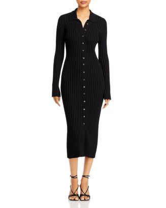 Joslyn Ribbed Knit Midi Dress | Bloomingdale's (US)
