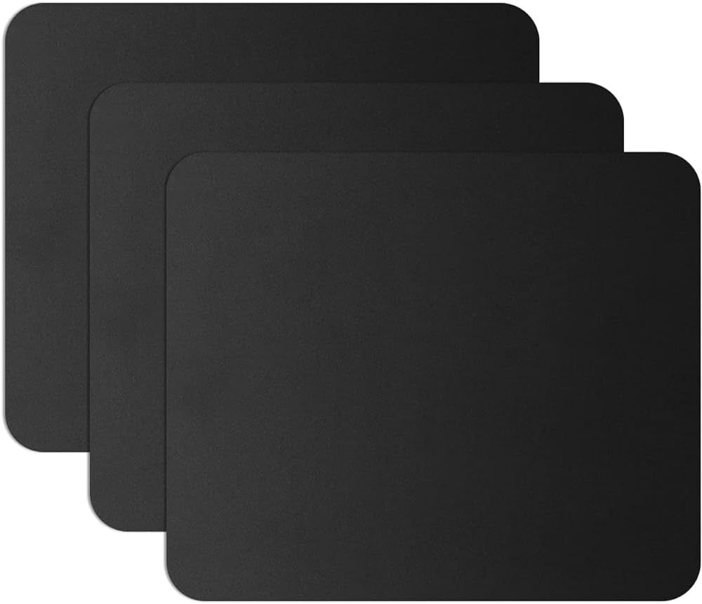 JIKIOU Mouse Pad with Comfortable Edge, 3 Pack Premium-Textured & Washable Mousepad Bulk with Non... | Amazon (US)