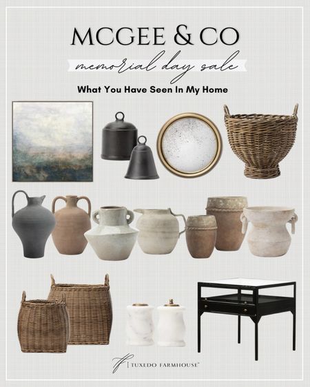 McGee and Co has a great Memorial Day sale happening! You will see all of these home decor and furniture pieces in my home  

#LTKHome #LTKSaleAlert #LTKFindsUnder100