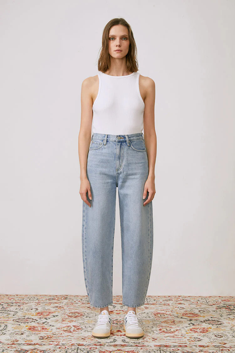 Hey Joanie's Queens Of Noise High Rise Barrel Jeans | Etela Petite