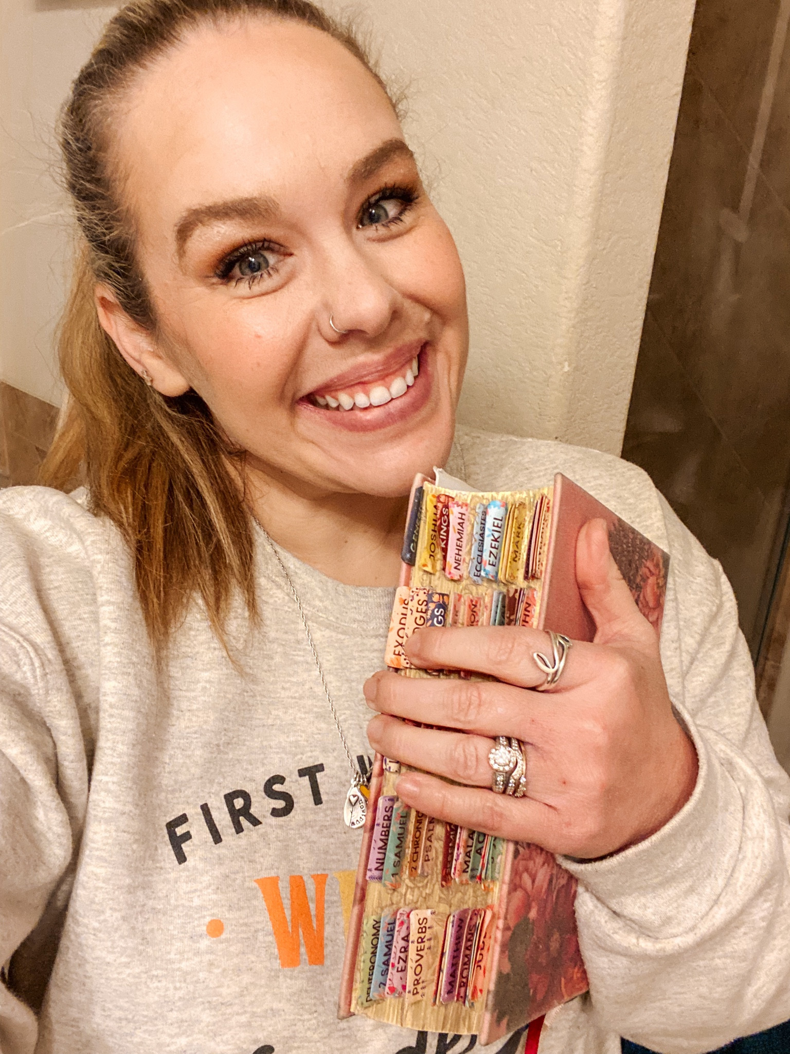 Start the new year off right by reading the Bible! I absolutely love my Bible and have so much fun following The Bible Recap in the Bible app alongside the podcast. If you’ve been wanting to read the Bible in a year, or just start reading the Bible, I highly recommend this Bible and the accessories! 

#LTKfindsunder50 #LTKmidsize #LTKfamily