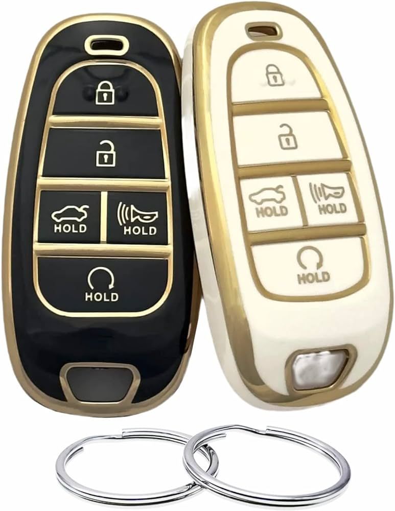 REPROTECTING TPU Key Fob Cover Compatible with (5 Buttons) 2019-2023 Hyundai Sonata Sanata Fe Tuc... | Amazon (US)
