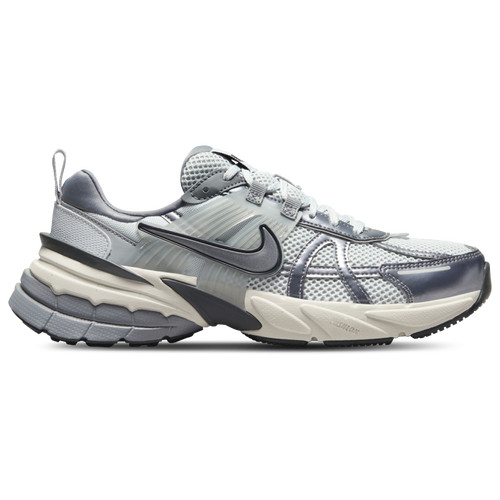 Nike Womens Nike V2K Run - Womens Running Shoes Platinum/Grey Size 8.5 | Champs Sports