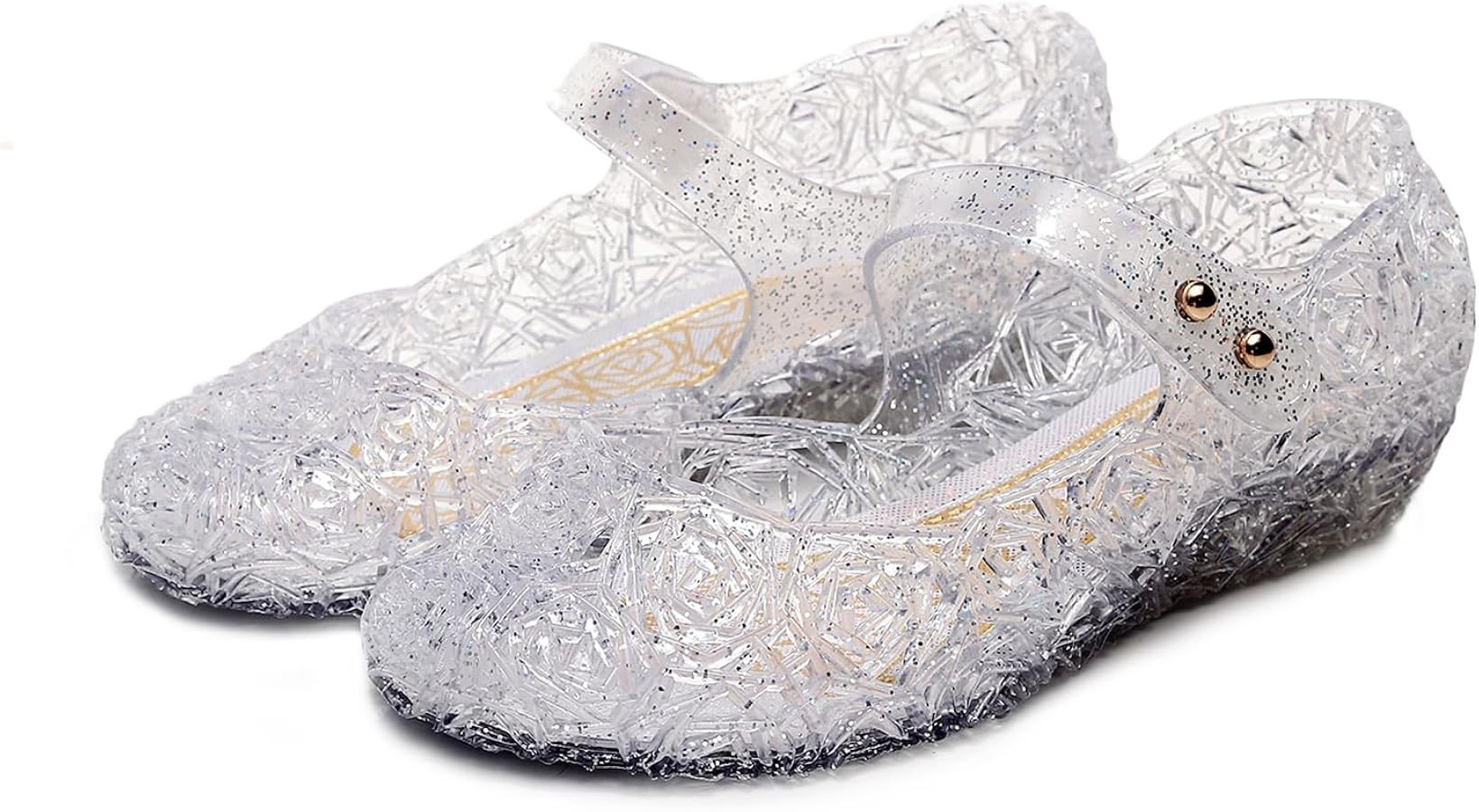 Flats Mary Jane Dance Party Cosplay Shoes, Snow Queen Princess Sandals for Little GirlsToddler, B... | Amazon (US)